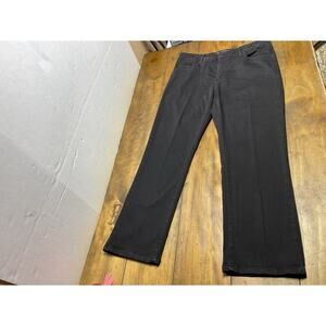 JACK OF SPADES Jeans Men's 36x30 Black High Roller Denim Straight Leg